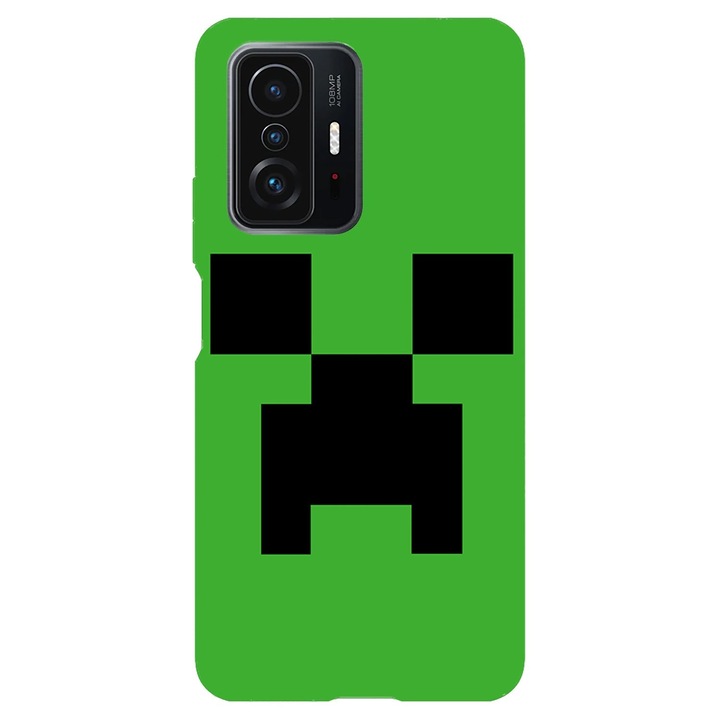 Husa compatibila cu Xiaomi Redmi 9A model Creeper, Silicon, TPU, Viceversa