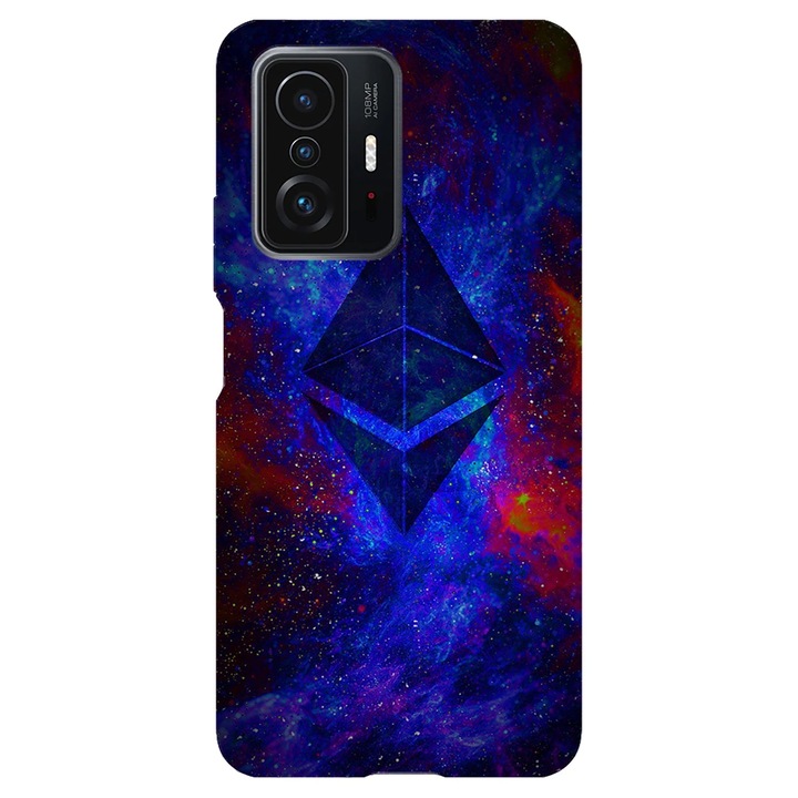 Капак, съвместим с Xiaomi Redmi 10X Pro 5G модел Ethereum, Silicon, TPU, обратно