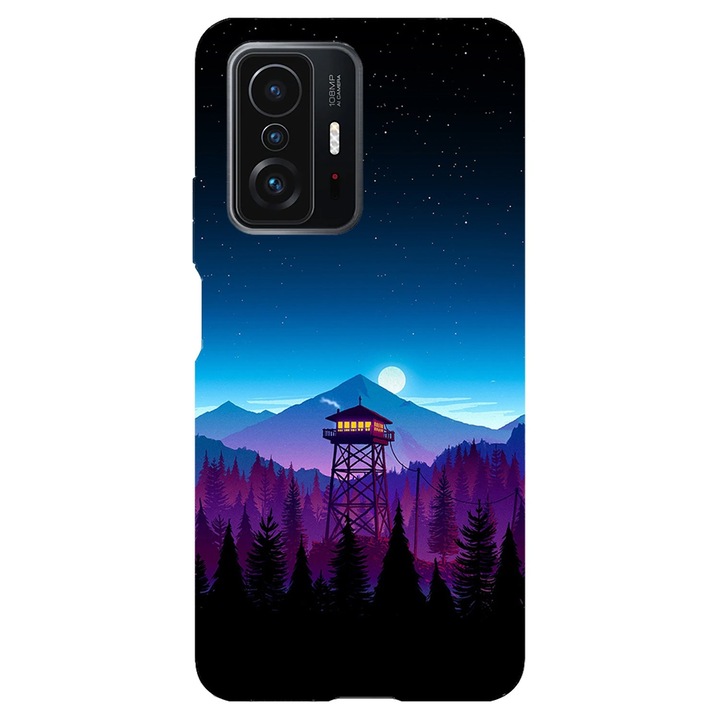 Husa compatibila cu Xiaomi Redmi 9A model Firewatch Tower, Silicon, TPU, Viceversa