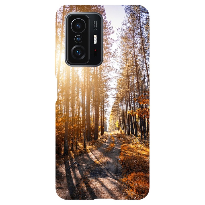 Husa compatibila cu Xiaomi Redmi 9A model Forest Path, Silicon, TPU, Viceversa