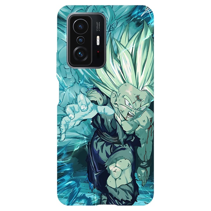 Кейс съвместим с Xiaomi Mi 9T модел Gohan Dragon Ball, силикон, TPU, обратно