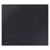 Plita cu inductie incorporata, Candy, CTP64SC/E1, 8100 W, 59 cm, Negru