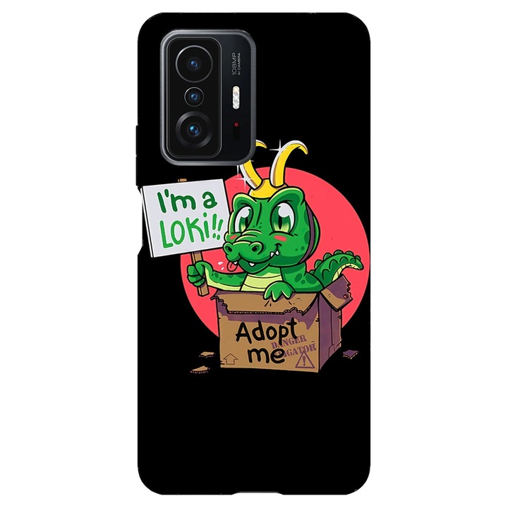 Калъф, съвместим с модел Poco M3 Pro 5G Im a Loki Adopt me, Silicon, TPU, Viceversa