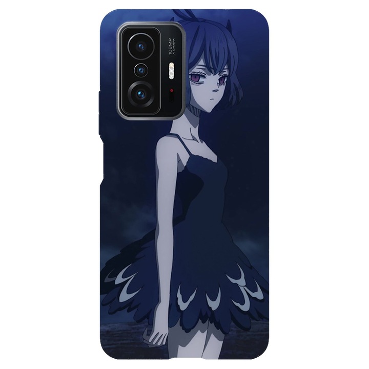 Кейс съвместим с Xiaomi Mi 9T модел Nero Black Clover, силикон, TPU, обратното