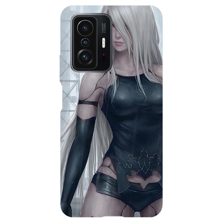 Кейс съвместим с Xiaomi Mi 9T Pro модел Nier Automata A2, силикон, TPU, обратното