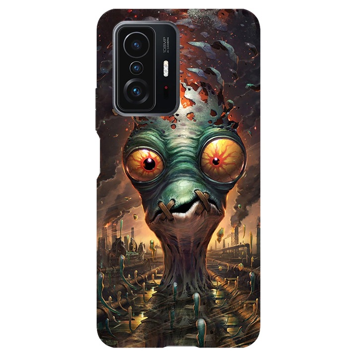 Husa compatibila cu Xiaomi Redmi 9A model Oddworld, Silicon, TPU, Viceversa