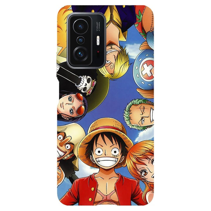 Husa compatibila cu Xiaomi Redmi 10X Pro 5G model One Piece Crew, Silicon, TPU, Viceversa