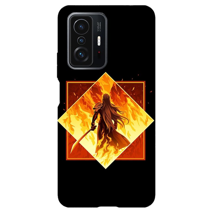 Кейс съвместим с Xiaomi Mi 9T Pro модел Sephiroth, силикон, TPU, обратното