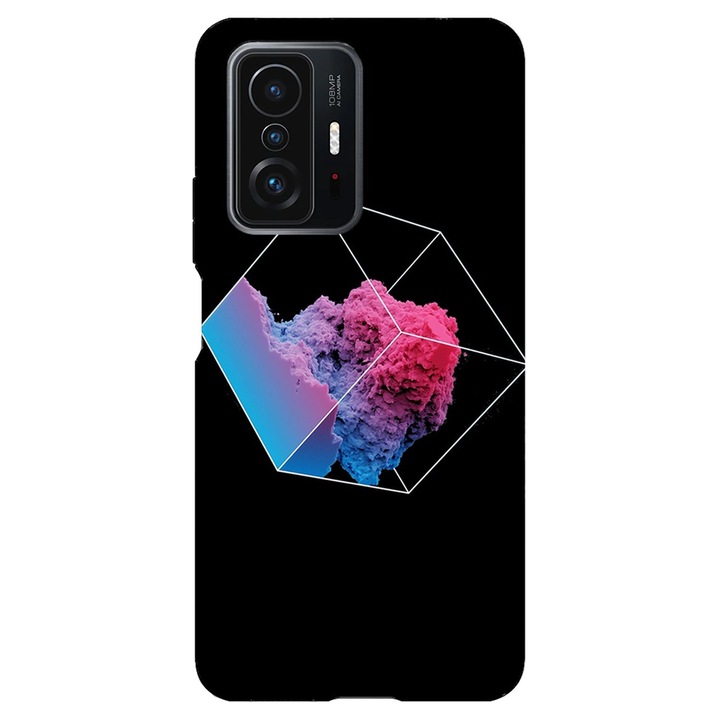 Кейс съвместим с Xiaomi Mi 9T Pro модел Smoke Cube, силикон, TPU, обратното