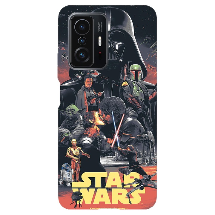 Кейс съвместим с модел Xiaomi Mi 10T Pro 5G Star Wars, Силикон, TPU, Обратно