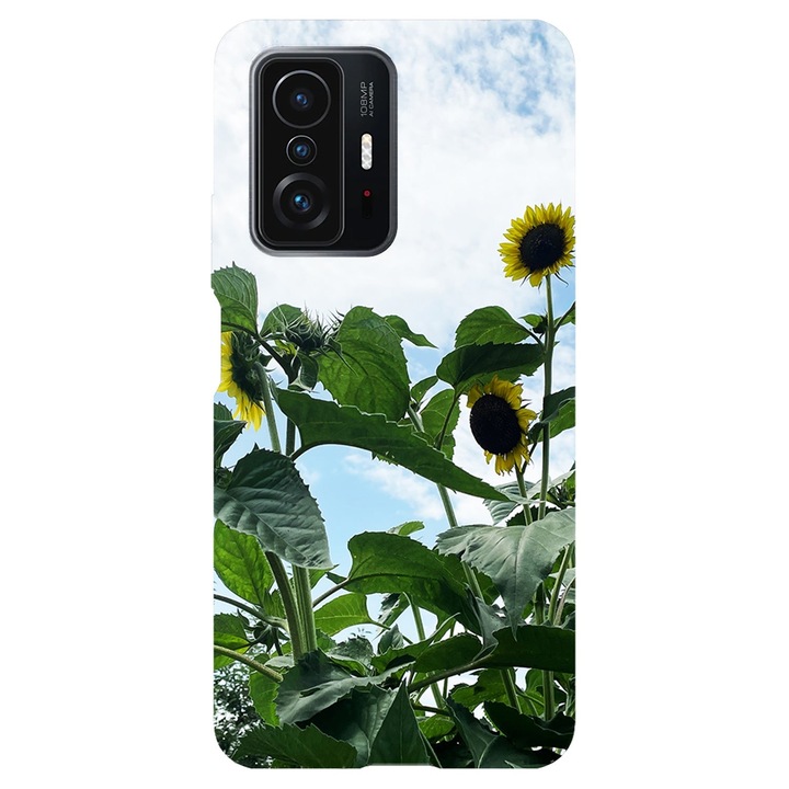 Husa compatibila cu Xiaomi Redmi 9A model Sunflower, Silicon, TPU, Viceversa
