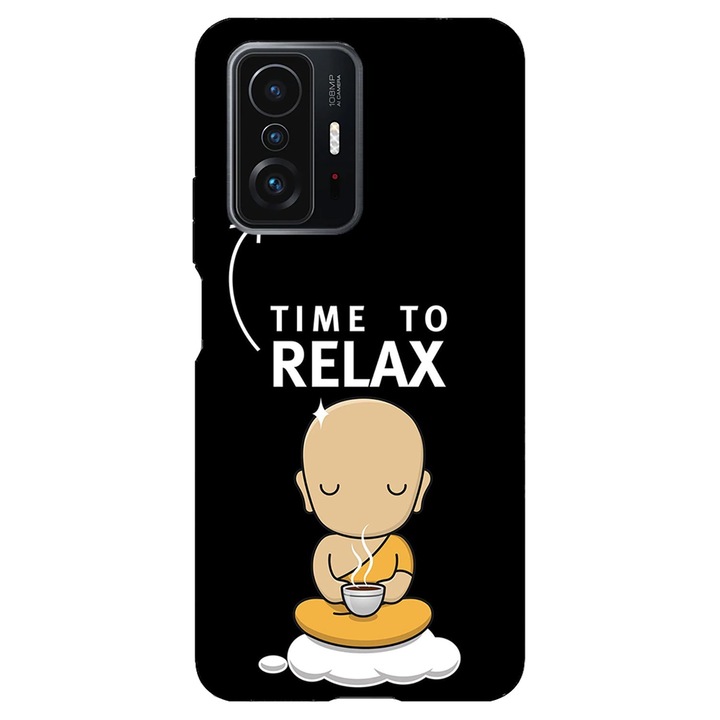 Husa compatibila cu Xiaomi Redmi 9A model Time to relax, Silicon, TPU, Viceversa
