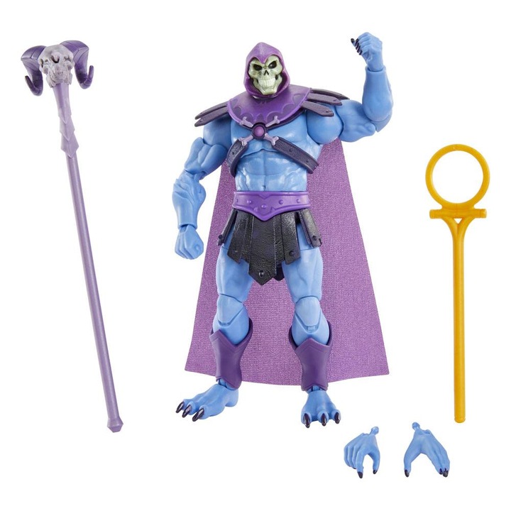 Фигура Masters of the Universe: Revelation Masterverse 2021 Skeletor, 18 см