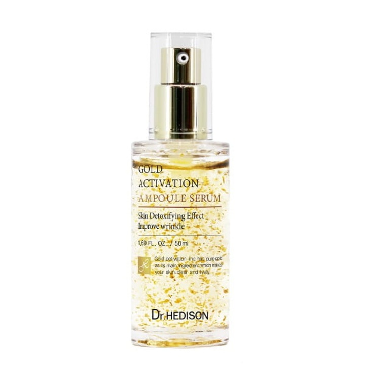 Ser de fata pentru stralucire, Dr. HEDISON, Gold Activation 24k, 50 ml