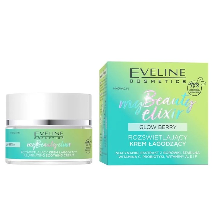 Eveline Cosmetics My Beauty Elixir Glow Berry arckrém, 50 ml