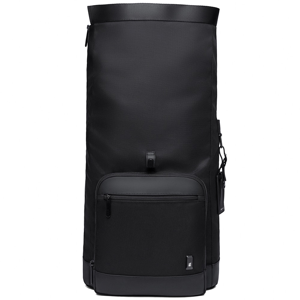 Rucsac laptop 15.6 inch, pentru calatorii, rezistent la stropi de apa, sistem fixare pe valiza, BANGE, BG-G66BK, Negru