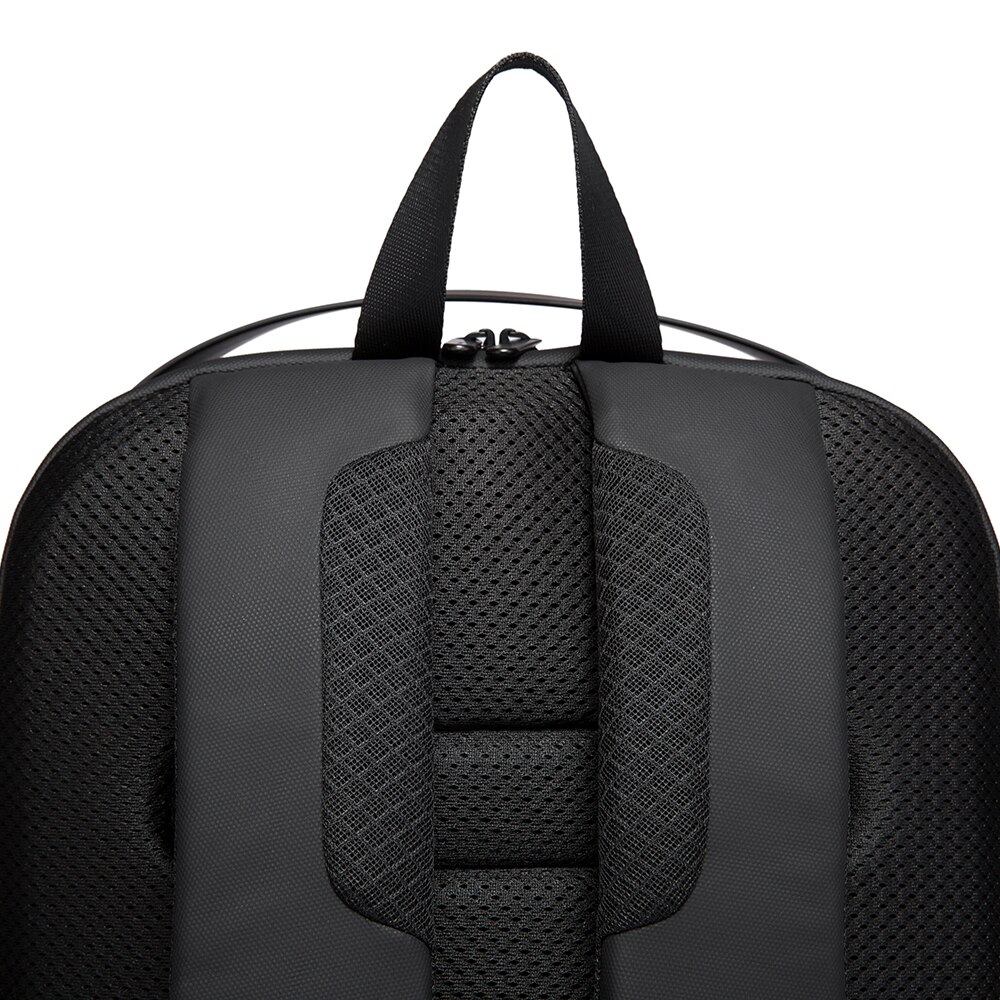 Rucsac laptop 15.6", business, impermeabil, cu port de incarcare USB, BANGE, 48x30x12.5 cm, Negru