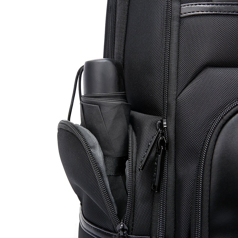 Rucsac laptop 15.6", smart business, impermeabil, cu port USB, BANGE, 46x33x19 cm, Negru