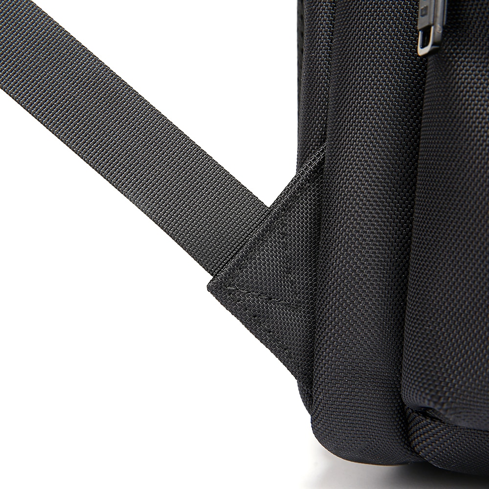Rucsac laptop 15.6", smart business, impermeabil, cu port USB, BANGE, 46x33x19 cm, Negru