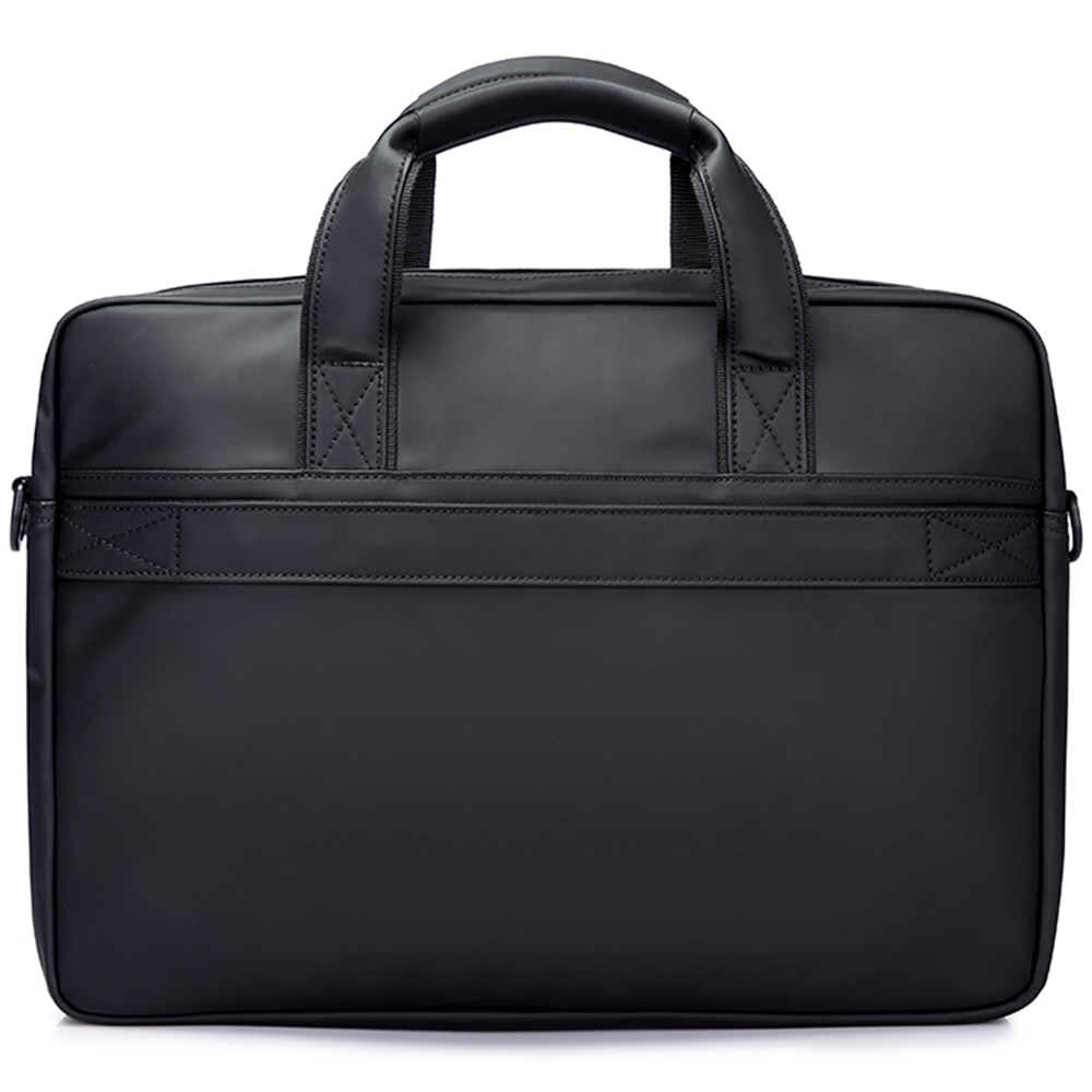 Geanta laptop 15.6 inch, rezistenta la stropi de apa, sistem fixare pe valiza, bareta de umar detasabila BANGE, BG2559BK, Negru