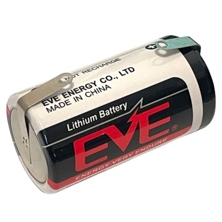 Baterie R20, 3.6V, litiu, 19000mAh, EVE BATTERY CO., EVE ER34615CNR, T114542