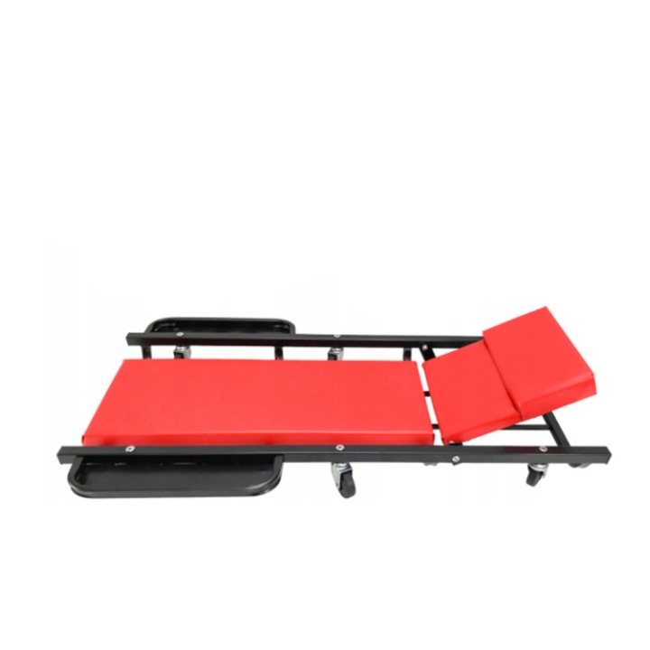 Targa auto pentru atelier Verke, 102x60x10cm, constructie din otel, 6 roti, cu rafturi pentru scule