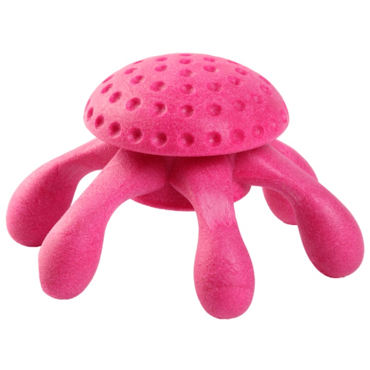 jucarie pentru caini kiwi walker caracatita mini pink 6cm imagen 5_0_
6