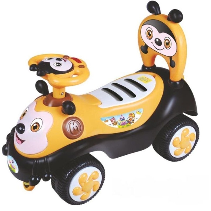 BabyMix Bee 7625 Babaautó, sárga