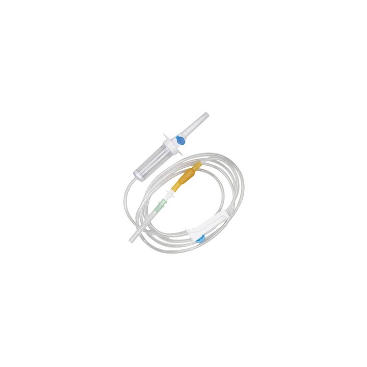 Perfuzor cu ac plastic si Luer-lock