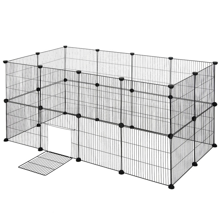 cusca pentru animale mici si rozatoare din plastic si metal 142 x 71 x 71 cm imagen 34_1_
6