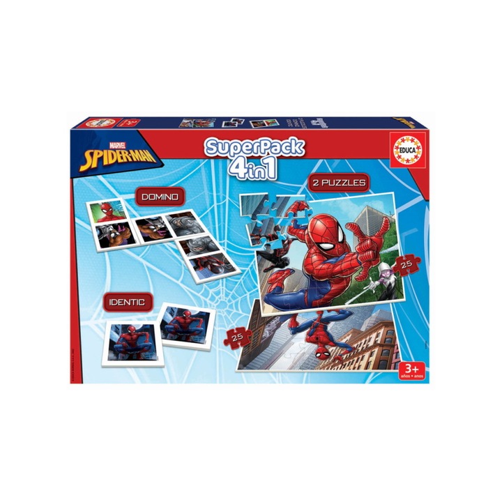 Pókember játékszett, 4 darabos