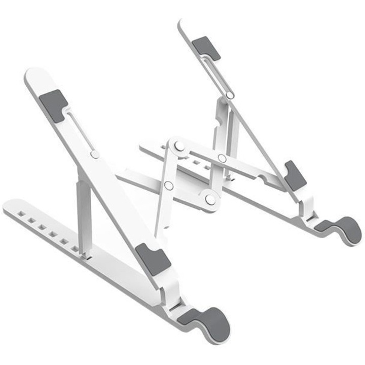 Stand laptop Orico PFB-A24 pliabil, Alb