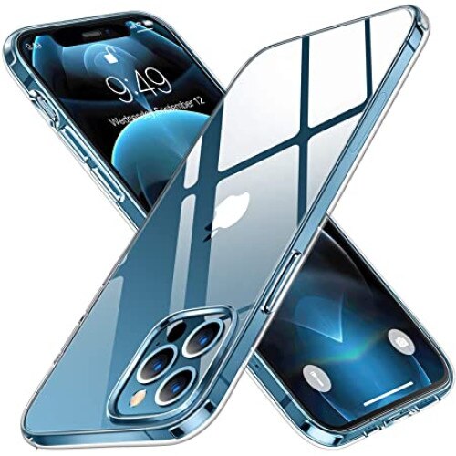 Husa Protectie Anti Shock pentru IPhone 13 Silicon Transparent