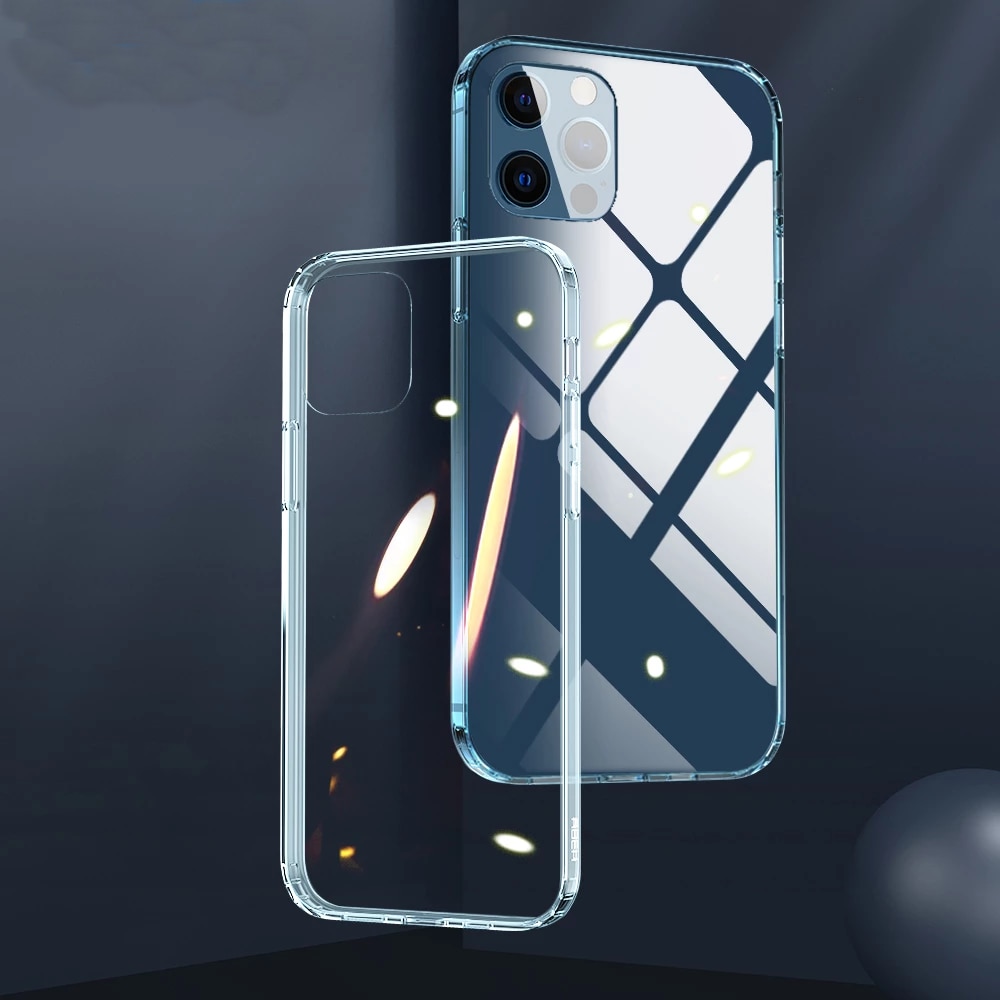 Husa Protectie Anti Shock pentru IPhone 13 Silicon Transparent