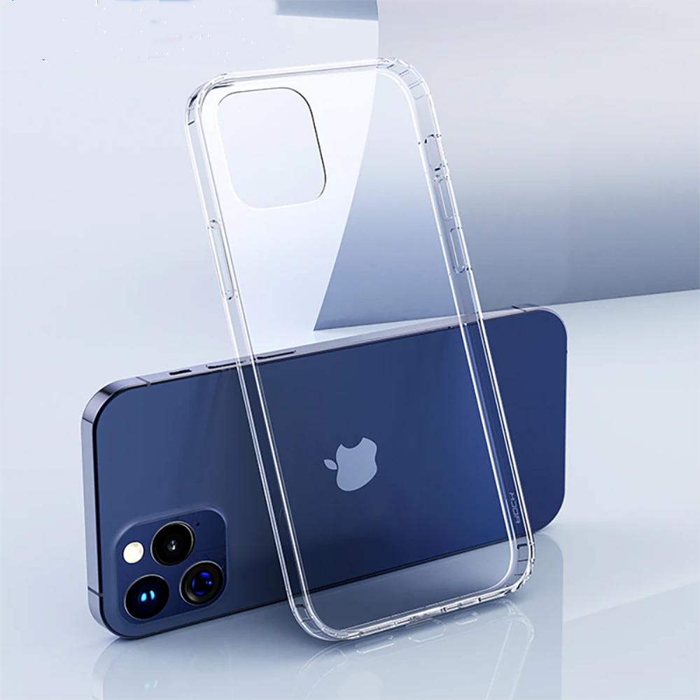 Husa Protectie Anti Shock pentru IPhone 13 Silicon Transparent