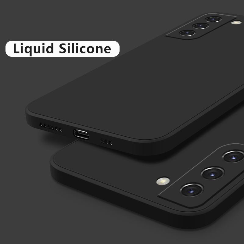 Husa Premium pentru Samsung Galaxy A52 4G / A52 5G / A52s 5G cu Protectie la Camere si Interior de Microfibra Silicon Negru