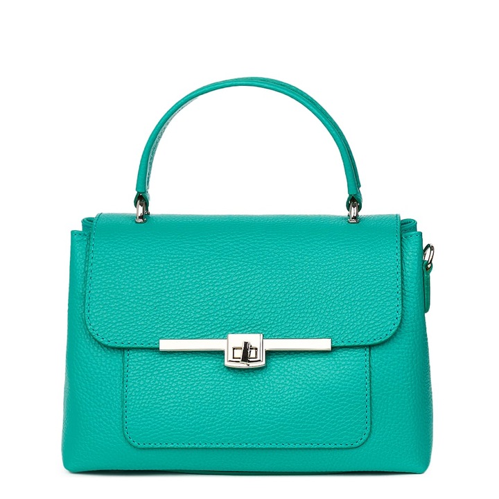 myOwn, Кожена ръчна чанта Sierra, Тюркоаз