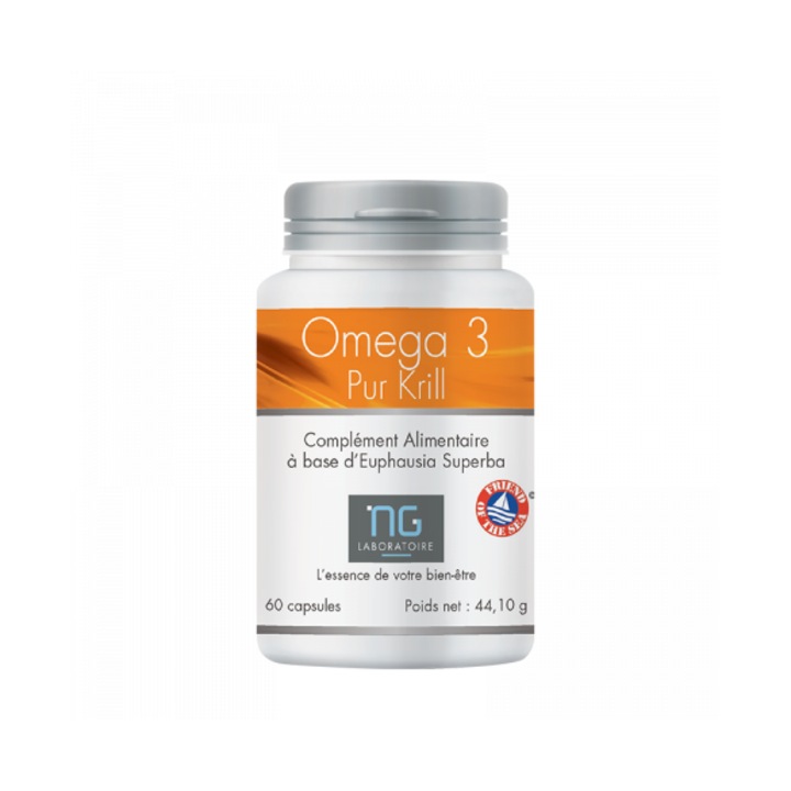 Supliment alimentar Omega 3 Pur Krill, Laboratoire NG, 60 capsule
