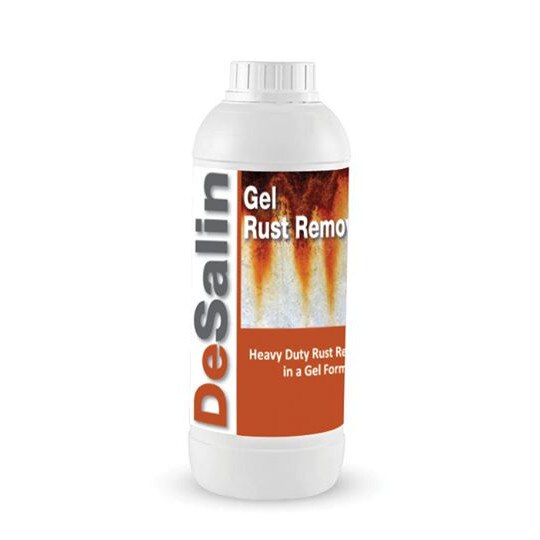 Разтвор за премахване на ръжда от всякакви повърхности DeSalin Gel Rust ...
