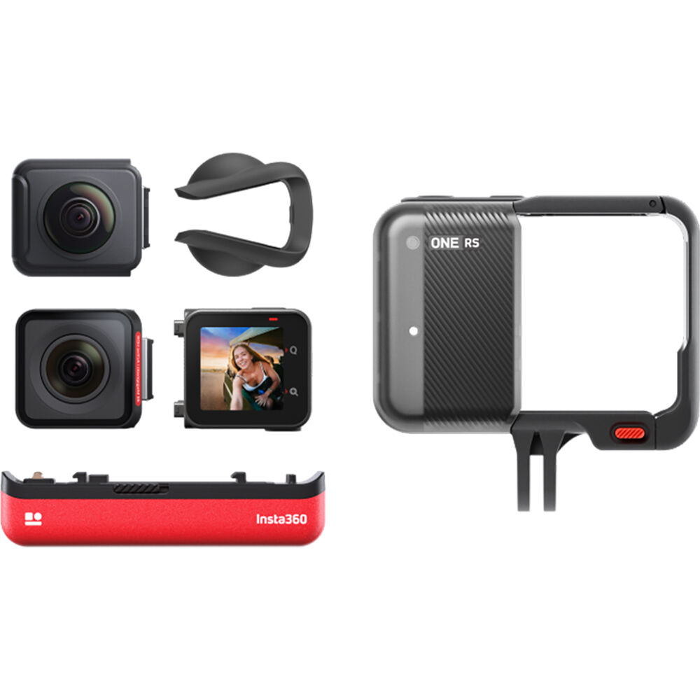 Camera video sport Insta360 ONE Rs Twin Edition, 5.7K, 360°, 4K