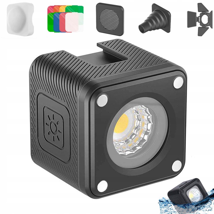 Lanterna Subacvatica 10m, Led Ulanzi L2 Cute Lite, IP68
