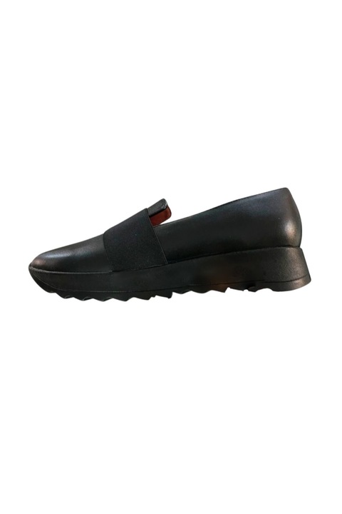 Pantofi cu insertie de elastic, gazzelle, Piele naturala, Negru