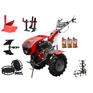 Pachet Motocultor Profesional Weima Wm1100BE 6 Viteze, Diesel 12 Cp cu Diferential, 7 Piese