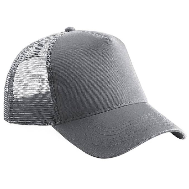 Sapca trucker, Beechfield, grafit gri