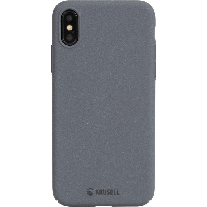 Krusell Back for Iphone X / XS, Sandby Cover, Stone