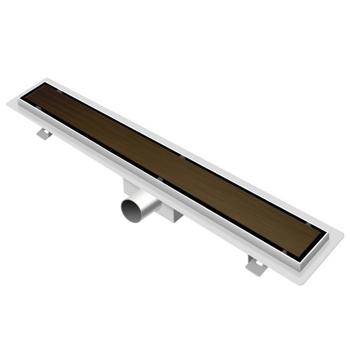 Rigola dus liniara din otel inoxidabil, model linie 1G 800mm