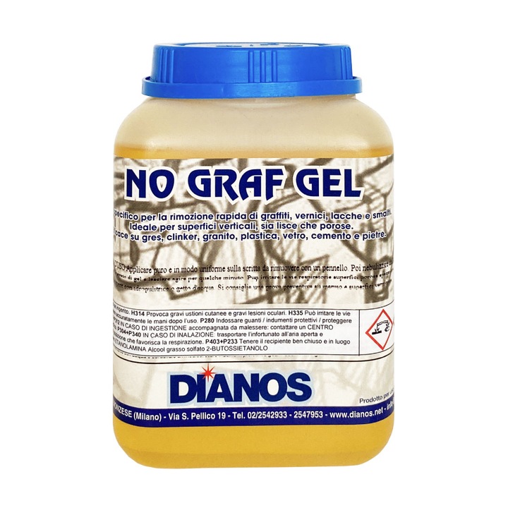 Препарат против графити Dianos No Graf Gel, 900 гр