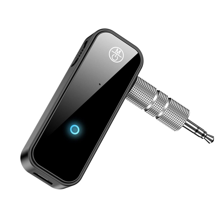 Receptor auto, Jack audio 3.5 mm, Bluetooth, Functie reducere zgomot, Negru