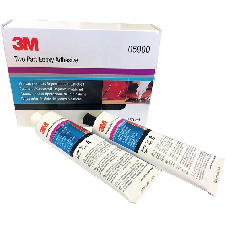Set Reparatie Plastic 3M Two Part Epoxy Edhesive, 150ml
