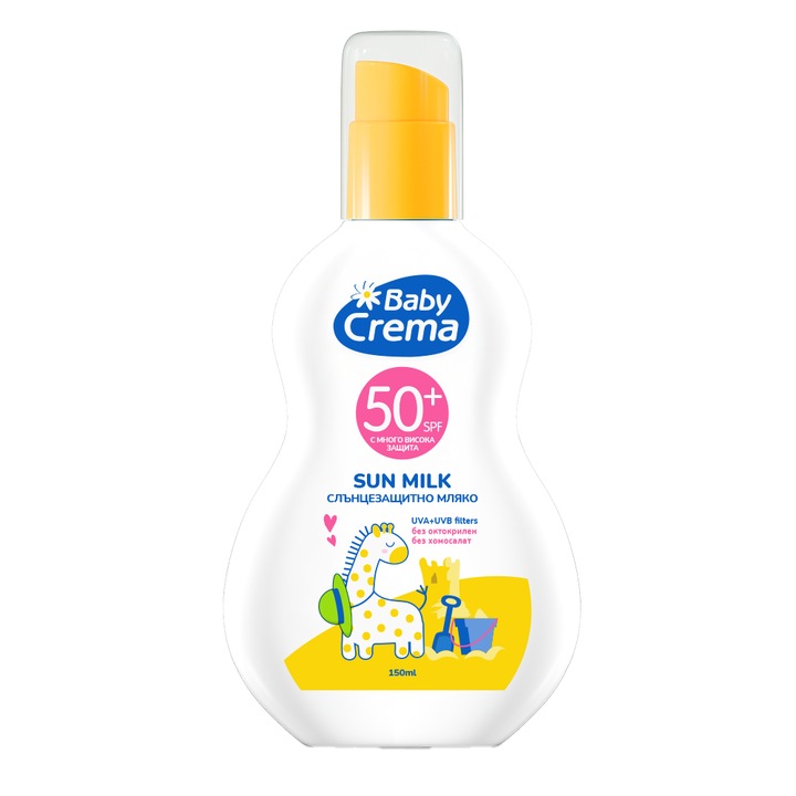 Spray de protectie solara Baby Crema pentru fata/corp, SPF 50+, 150 ml